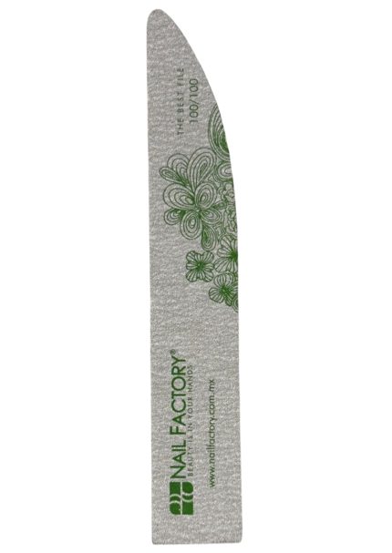 lima pentagono filo verde 100/100