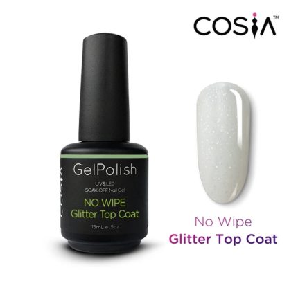 Top coat glitter 15ml Cosia