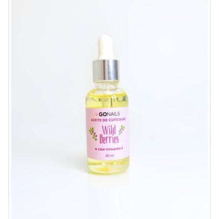 Aceite de Cuticula con Aroma Wild Berries 30ml Go Nails
