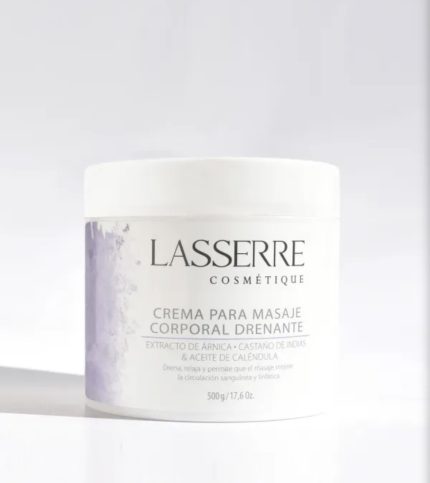 Crema Drenante para masaje corporal 500g