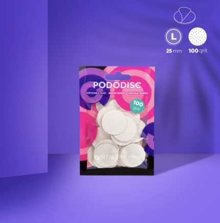 Limas repuesto pododisc L #100 25mm 50pcs Staleks