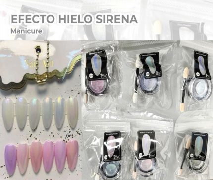 Efecto hielo sirena desde #01 hasta #12