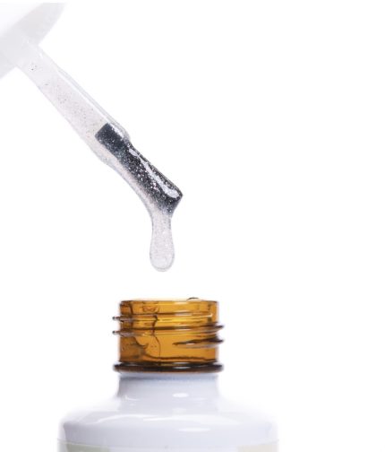 Builder Gel Glitter snow 15ml Bs Nails