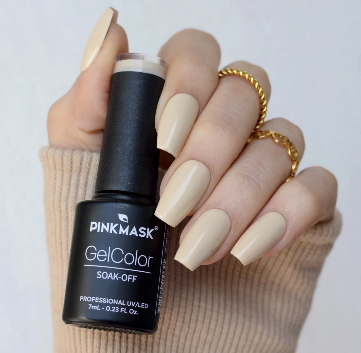 Esmalte #1708 Cocconut Cream 15ml Pinkmask
