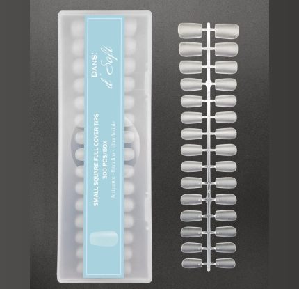 Tips soft gel square  small 240pcs Dans