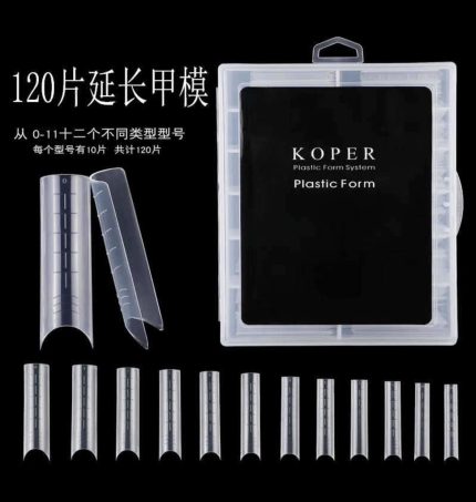 Tips dual system cuadrado con borde libre 240pcs