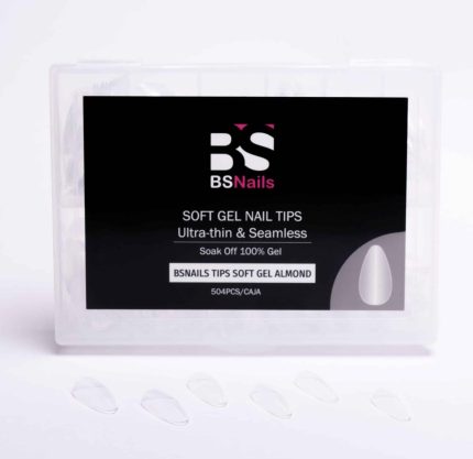 Tips Soft Gel Almond  500 pcs Bs Nails
