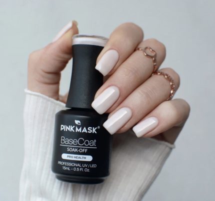 Rubber base coat light ivory (cod 049) 15ml Pinkmask