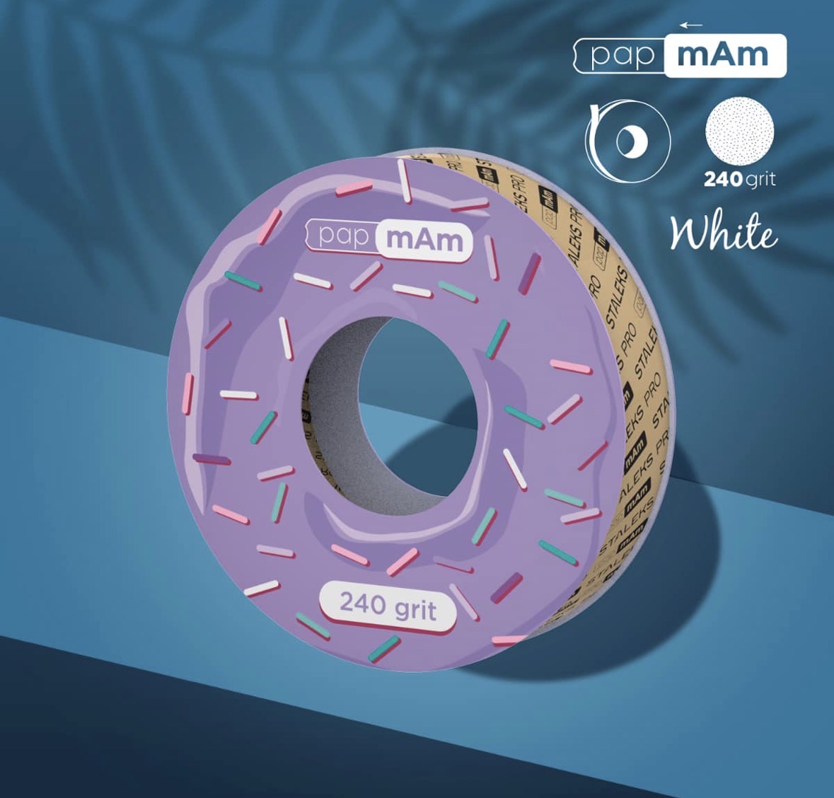 Lima papmam repuesto 240 grit Staleks