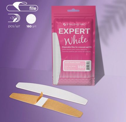 Lima adhesiva expert 40 curva 180grit 30pcs Staleks