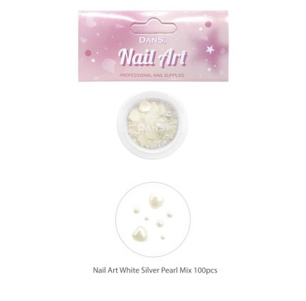 Perlas white silver mix Dans