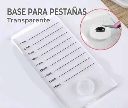 Soporte de acrilico para blister de pestañas