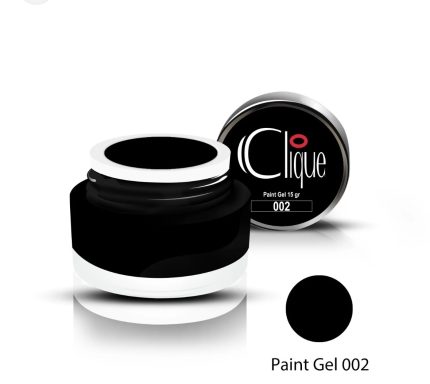 Design 002 (Gel Paint negro) 15g Clique