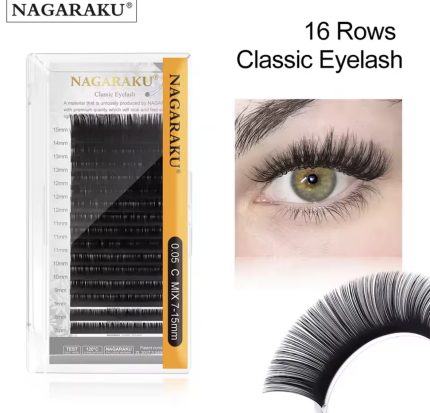 Blister de pestañas Clasica 0,05D mix (curva D y C) Nagaraku