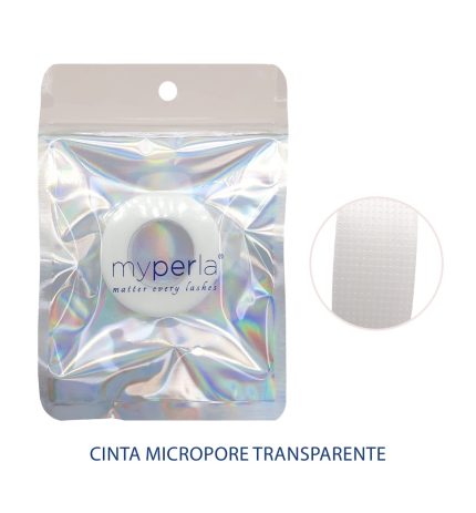 Cinta micropore transparente My Perla