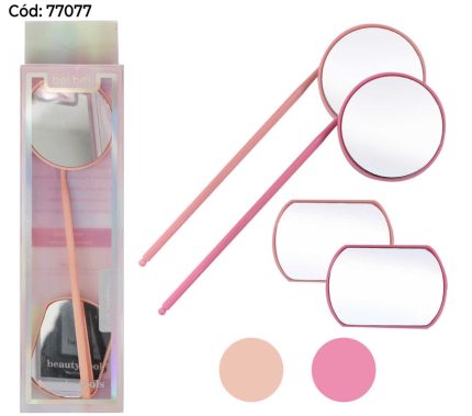 Espejo verificador para pestañas 2 uds