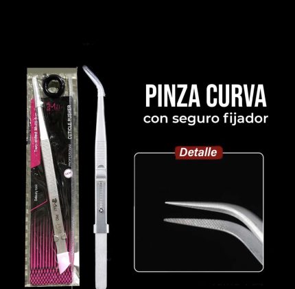 Pinza alternativa para pestañas semi curva ls-09