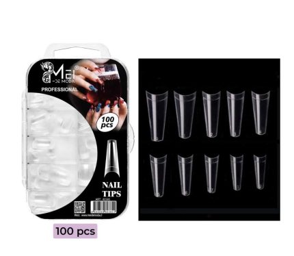 Tips coffin sonrrisa  100 pcs