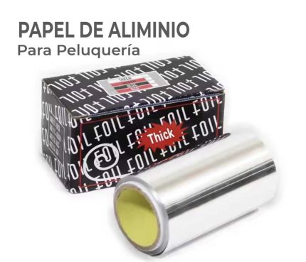 Papel aluminio para manicure