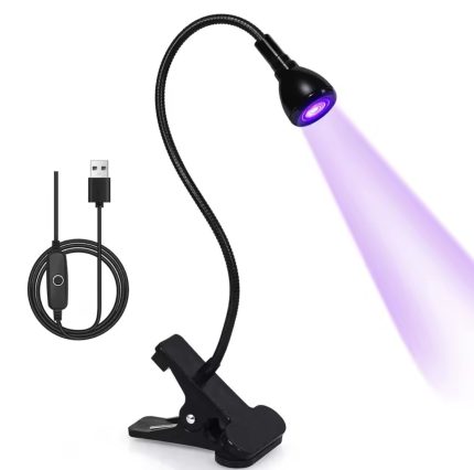 Lampara de escritorio para softgel (negro)