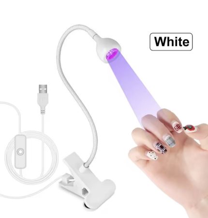 Lampara de escritorio para soft gel (Blanco)