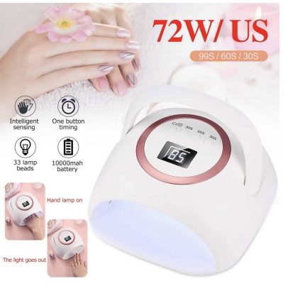 Lampara Inalambrica de 72 w