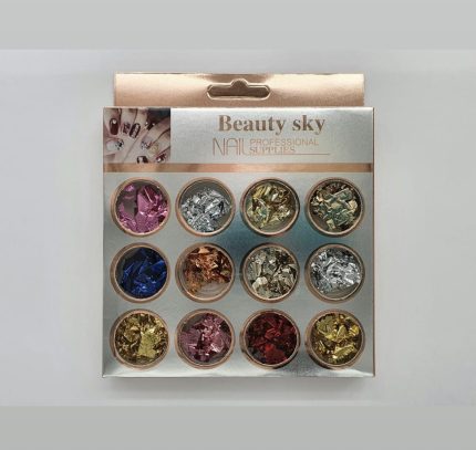 Decoraciones papel oro mixto