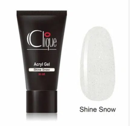 Shine snow acrylgel 30g Clique