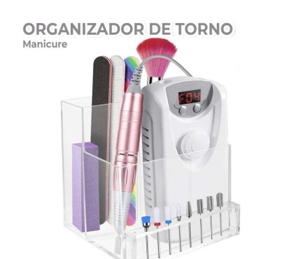 Organizador en acrilico para torno