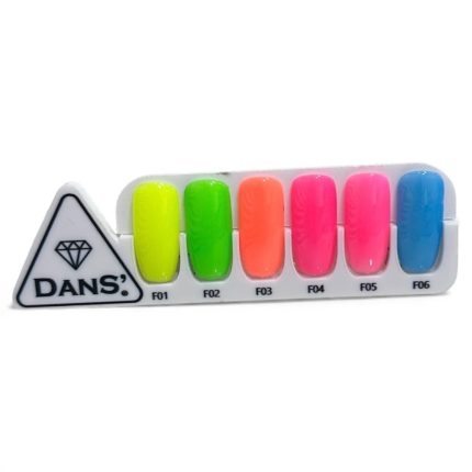 Esmaltes Fluor desde el F01 hasta el F06 Dans