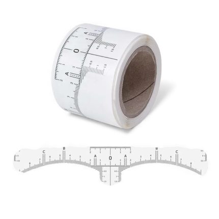 Regla para visagismo de cejas 50pcs