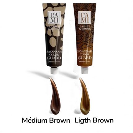 Tinte híbridos  para cejas y pestañas (light brown y medium brown) Lami Lashes