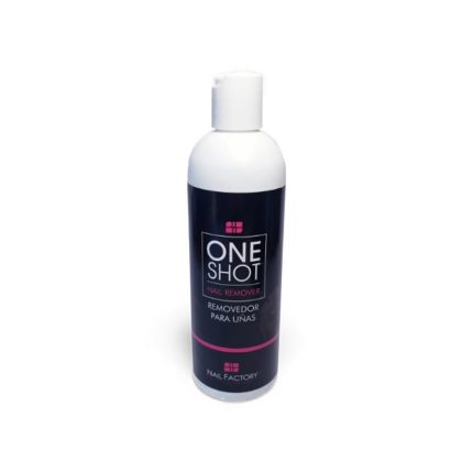 Removedor de esmalte, polygel y acrilico One Shot 113ml Nail Factory