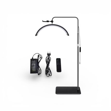 Lampara media luna (negra)