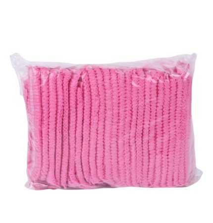 Cofias rosada 100pcs