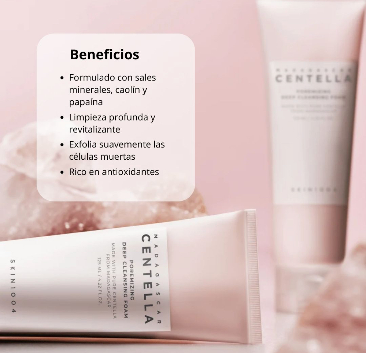 Skin1004 Limpiador “Madagascar Centella Poremizing Deep Cleansing Foam” - Imagen 3