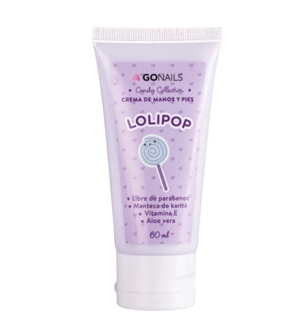 Crema Hidratante de manos y pies (Lolipop) 60ml Go Nails