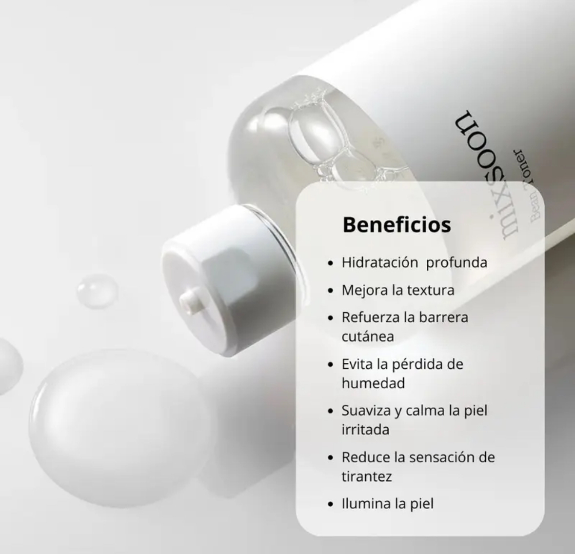 Mixsoon Tónico “Bean Toner” 300ml - Imagen 3