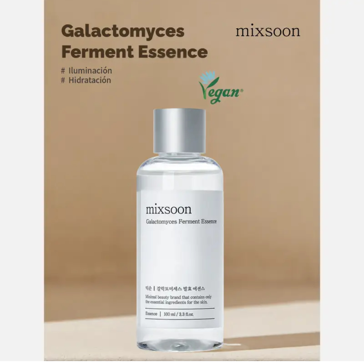 Mixsoon Esencia “Galactomyces Ferment Essence” 100ml - Imagen 6
