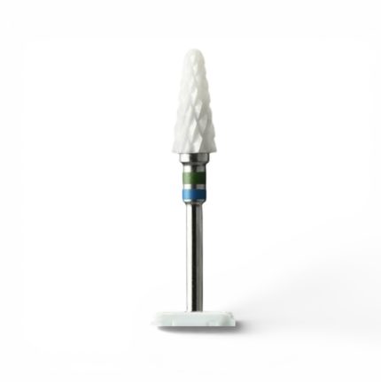 Fresa de Ceramica Verde- Azul 5mm Doble Banda Strong Nails