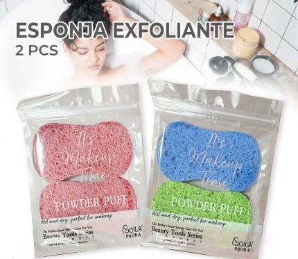 Esponja de limpieza facial