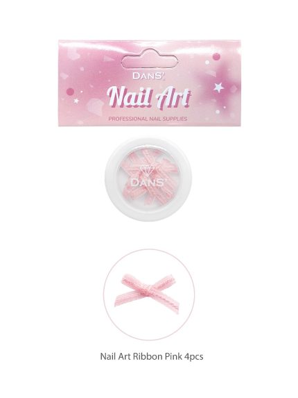 Lazos decorativos rosado (Nails art Ribbon pink) Dans