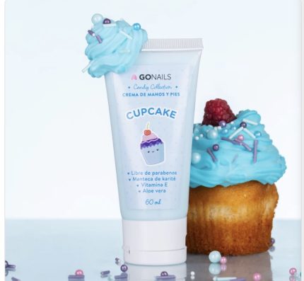 Crema de manos y pies Cupcake 60ml Go Nails