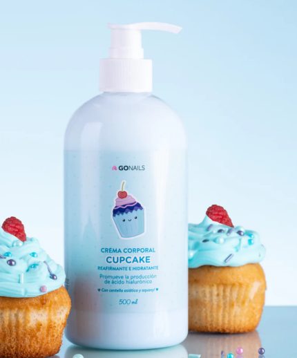 Crema Hidratante Corporal (Cupcake) 500ml Go Nails