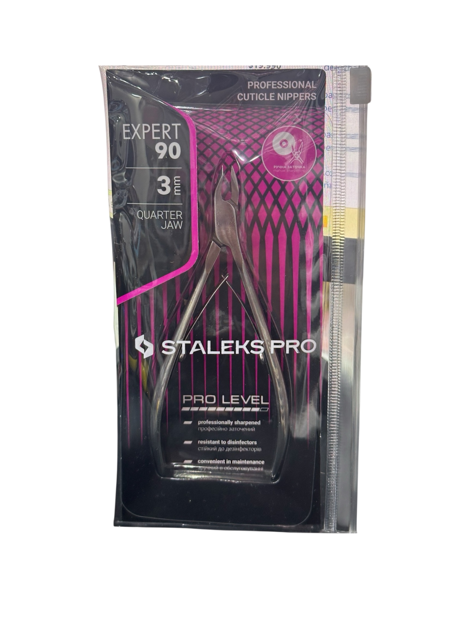 Corta Cutículas Pro Expert 90 3mm Staleks
