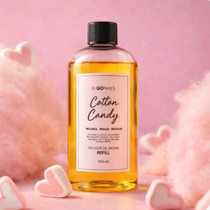 Difusor de aroma Cotton Candy Perfil 500ml Go Nails