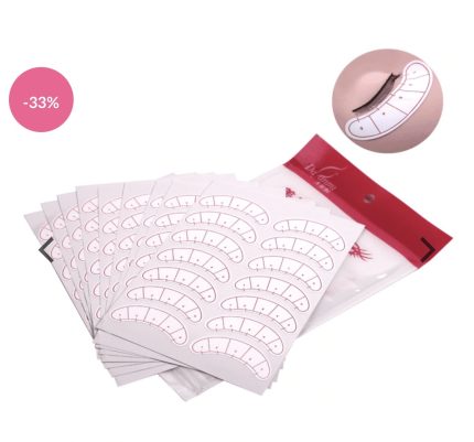 Parches para extensiones de pestañas 70 pares