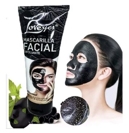 Mascarilla facial Exfoliante negra