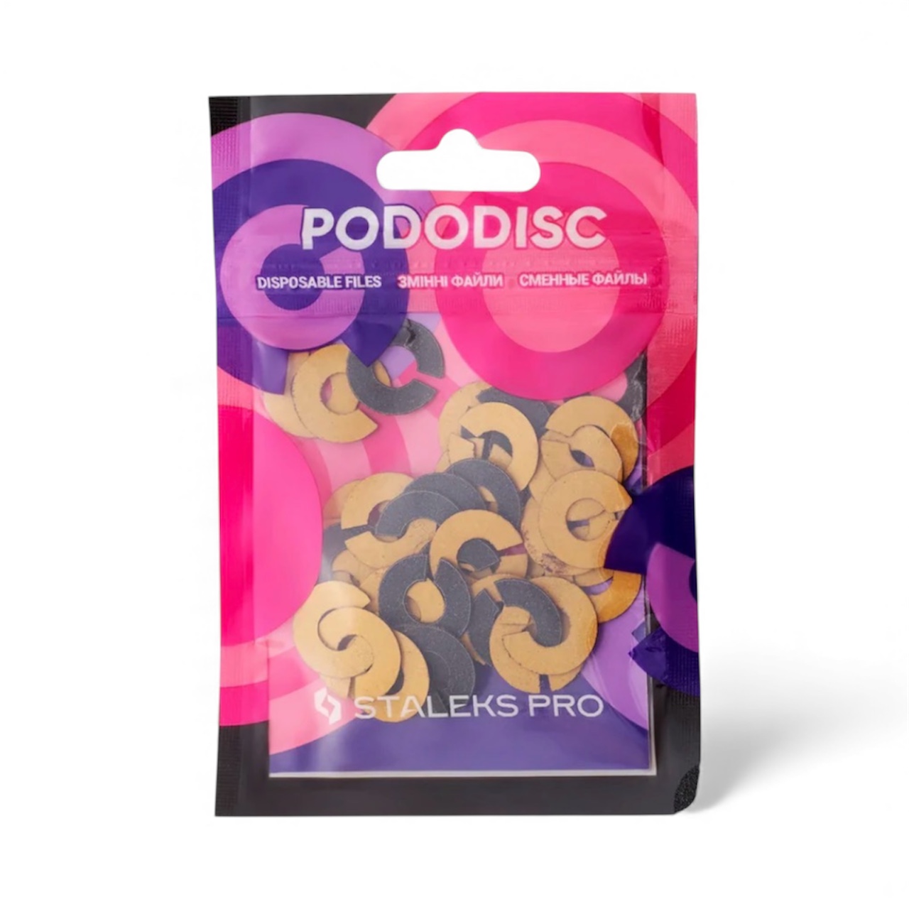 Lima 180 grit Pads Para Pododisc Staleks Pro – Talla “XS” Staleks