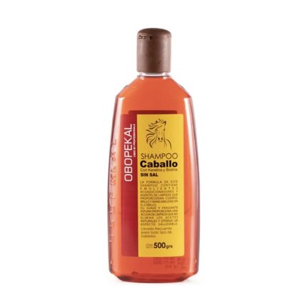 Shampoo Obopekal de Caballo con Keratine sin Sal